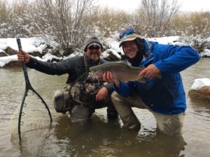 Trophy Rainbow Trout at Boxwood Gulch Ranch