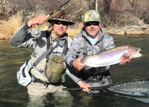 How much weight when fly fishing