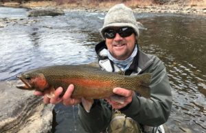 5280 Angler guide Ron Pecore on the Eagle River